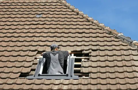 Pose de velux - Buxeuil 